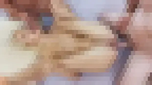 天然乳ブロンド、 2穴同時挿入3P