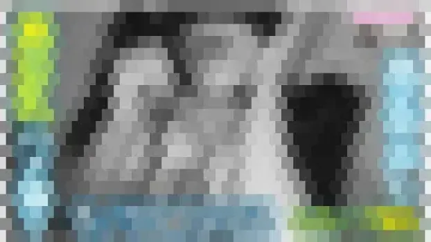 Gカップ覆面オンナのモノクロ映像