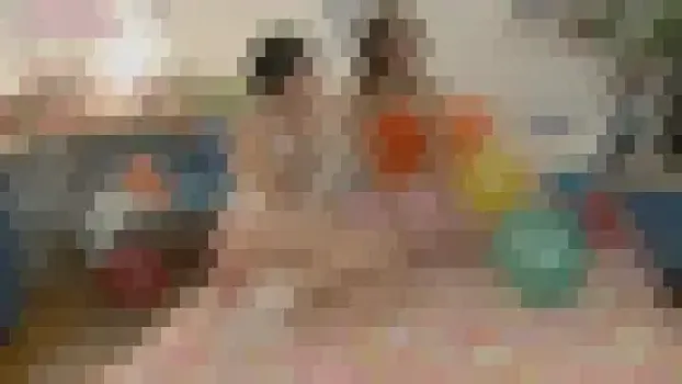 Hな素人女子大生と3P