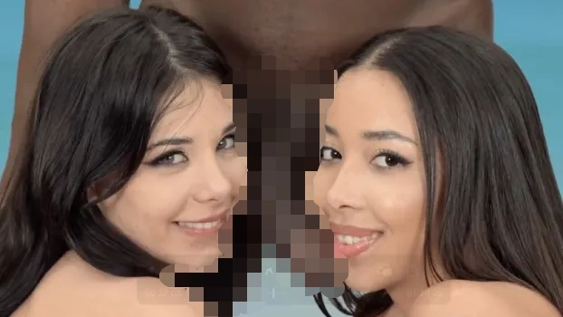 2作品】①大きな黒い肉棒を仲良く共有②アジアンビューティ下着モデル美女の最初は戸惑いながらも最後はノリノリでセックス1080